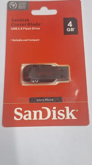 4GB Sandisk Cruzer Blade USB 2.0 Flash Drive Disk