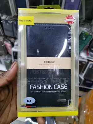 Universal Richboss Flip Case for Galaxy S4 -Black