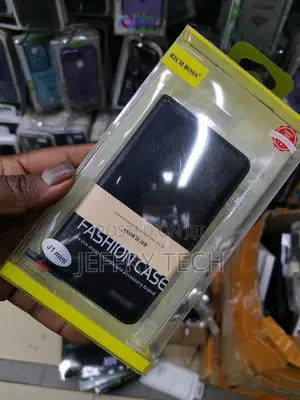 Universal Richboss Flip Cover for Samsung J1 Mini -Black