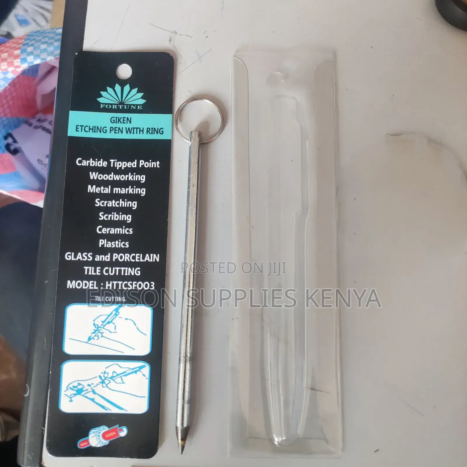 Tile Cutter Etching Pen With Ring Engraving Pen Scribing