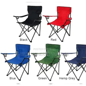 Foldable Multicolored Picnic/Camping Chairs
