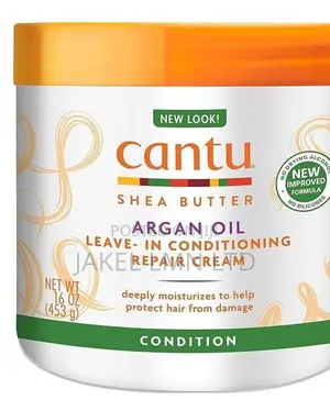 Cantu Shea Butter Argan Oil Leave in Conditioning Repair Cr.