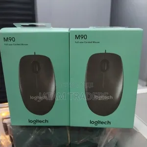 Logitech Mouse M90 With Cord
