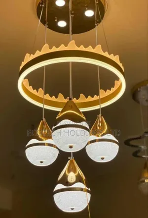LED Modern 6 in 1 Pendant Light 3 Color Xd4