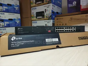 Tp-Link 18-Port Tl-Sg1218mpe Gigabit Easy Smart Switch