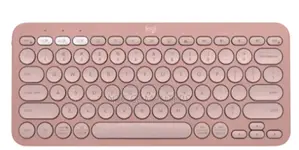 Logitech K380s Multi-Device Bluetooth Keyboard - Tonal Rose