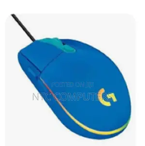 <<Logitech G203 Lightsync Gaming Mouse - Blue - Usb