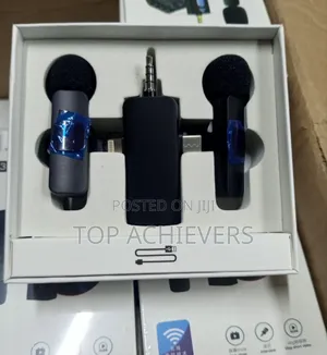 3 in 1 Wireless Dual Microphone Receiver