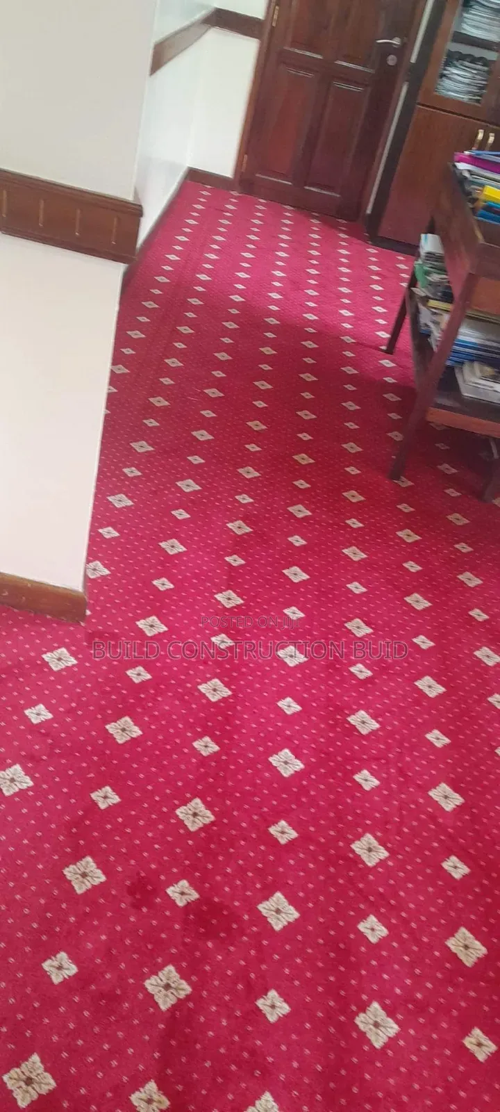 Executive Red Wal to Wall Carpet Suppliers.