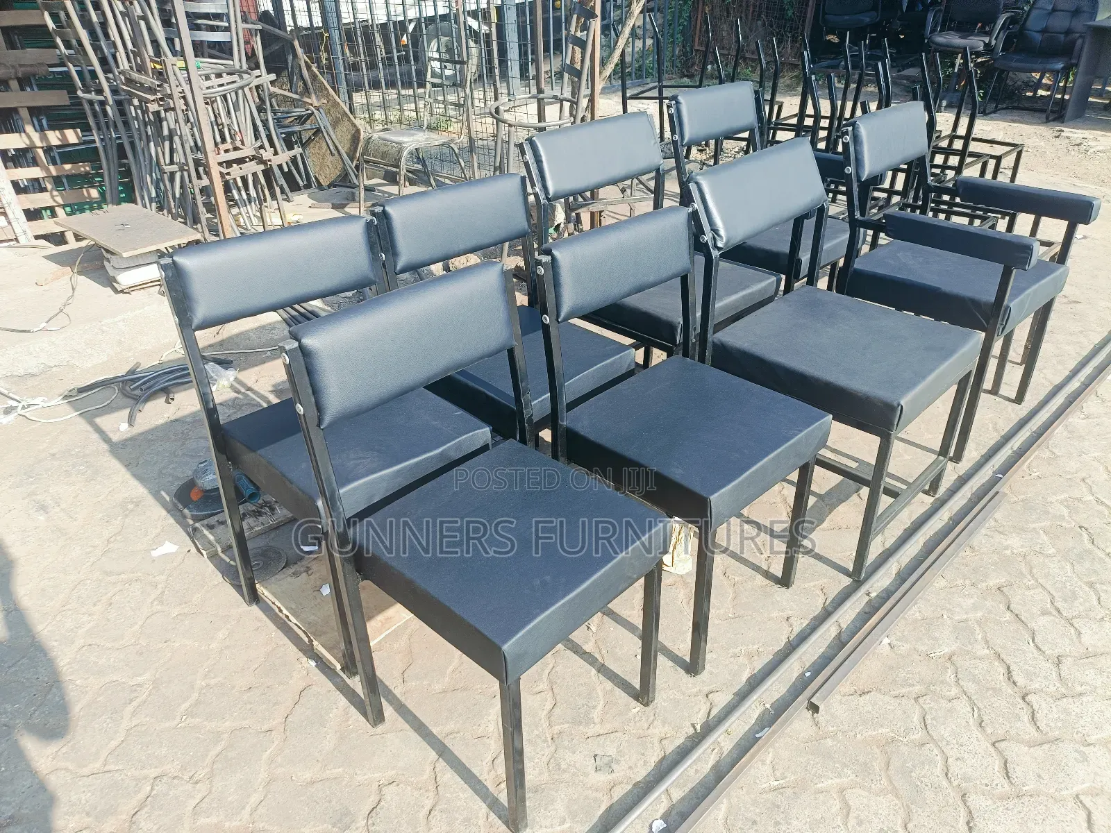 Armless Visitor Chair .