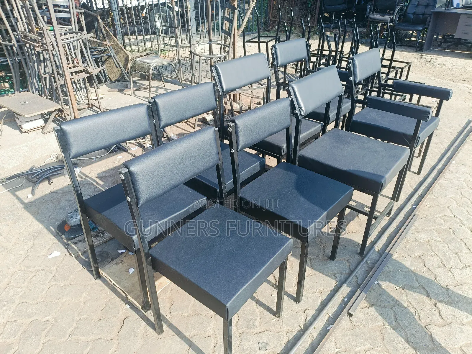 Armless Visitor Chair .