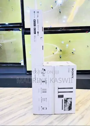 Sony 1000w Sound Bar With Tall Boys Speaker