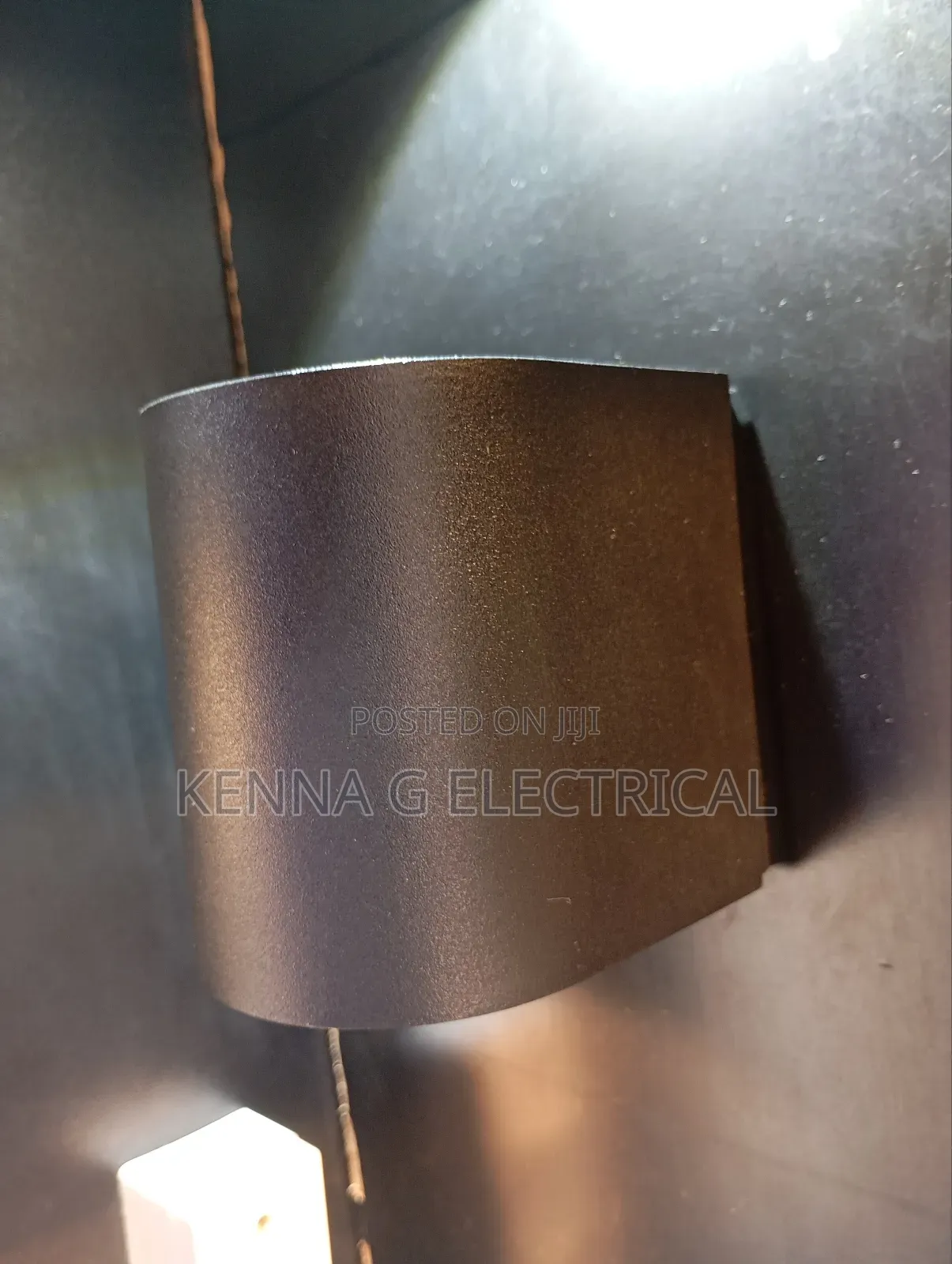 Cube R Up Down Wall Light Black