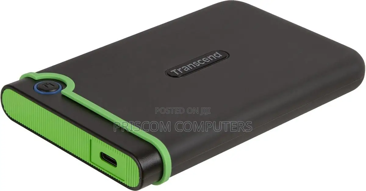 1 TB Transcend External/Portable Hard Drive (USB 3.1 Gen 1)