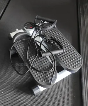 Twist Mini Stepper Machine With Resistance Bands, LCD Monito