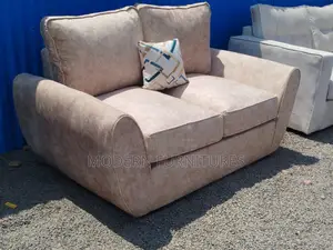 Modern Beige 2 Seater Sofa