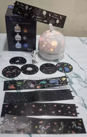 Star Light Rotating Projection Lamp