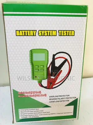 Digital Battery System Tester. 12v