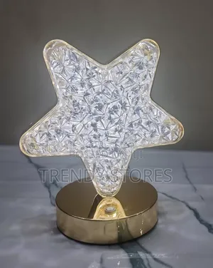 Star White Light Table Lamp