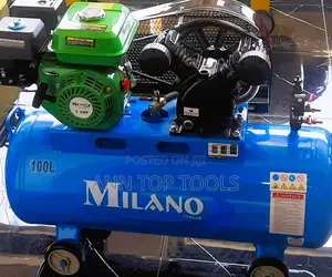 Milano Italia Compressor Double Piston With 7.5hp Engine