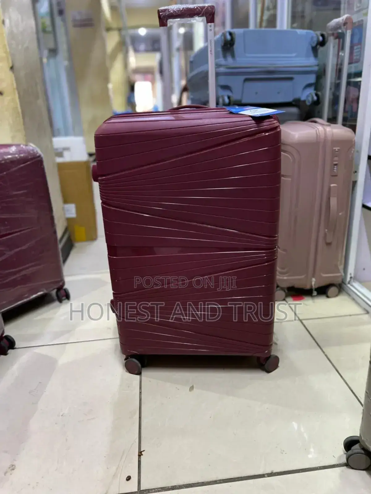 Unbreakable Rubber Suitcase Medium Size