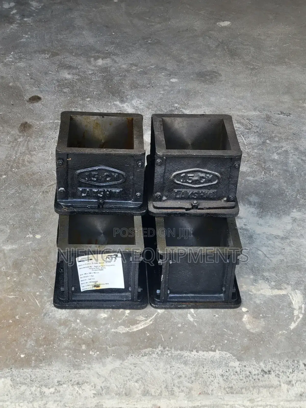 Stardadized Cube Casting Moulds 15cm