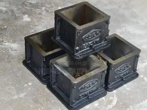 Construction Testing Cast Iron Cube Moulds