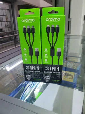 Oraimo Lighting Type-C Micro-Usb Data Cable! 