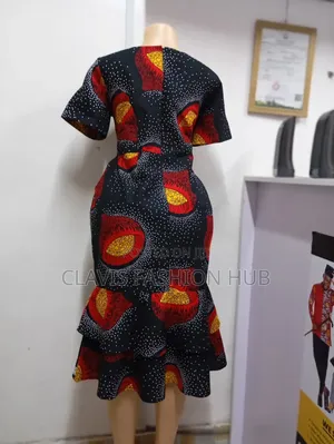 Ladies Full Kitenge Dresses