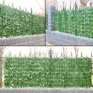 Modern Artificial Green Fence
