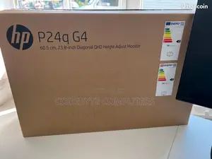 HP P24q G4 23.8" QHD Monitor, Height Adjustable