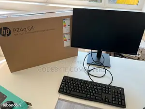 Hp P24q G4 24" Frameless QHD (2560*1440p) IPS Display