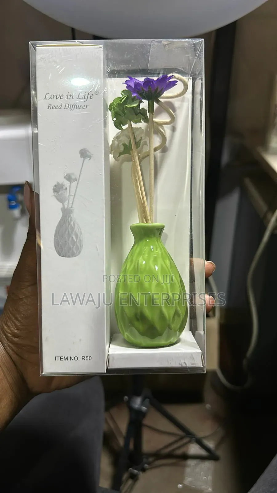 Green Ceramic Vase Reed Diffuser