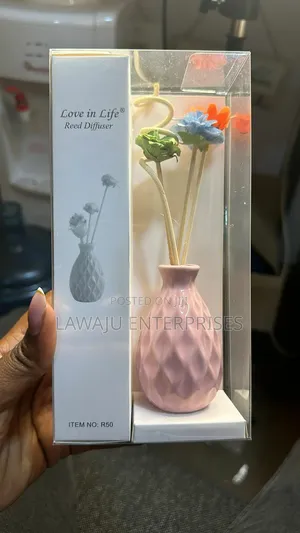 Pink Ceramic Vase Reed Diffuser