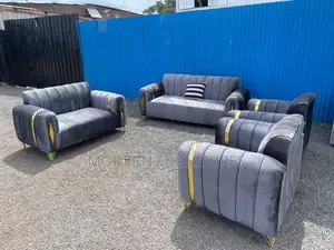 Luxurious Grey 7 Seater Sofa