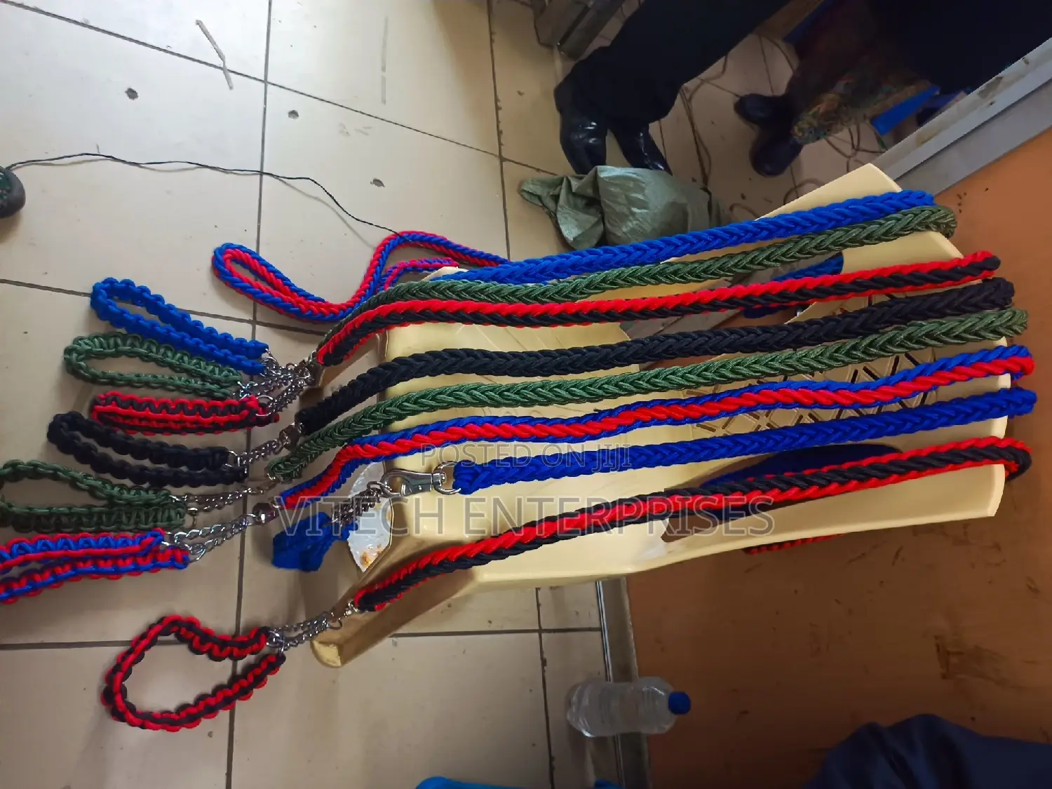 Dog Leash and Harness Set