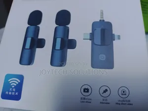 Lavalier Microphone 3in1 Wireless Microphone Clip-On