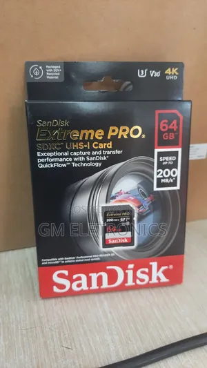 Original Universal 64gb Extreme Pro Sd Card ,Class-10.