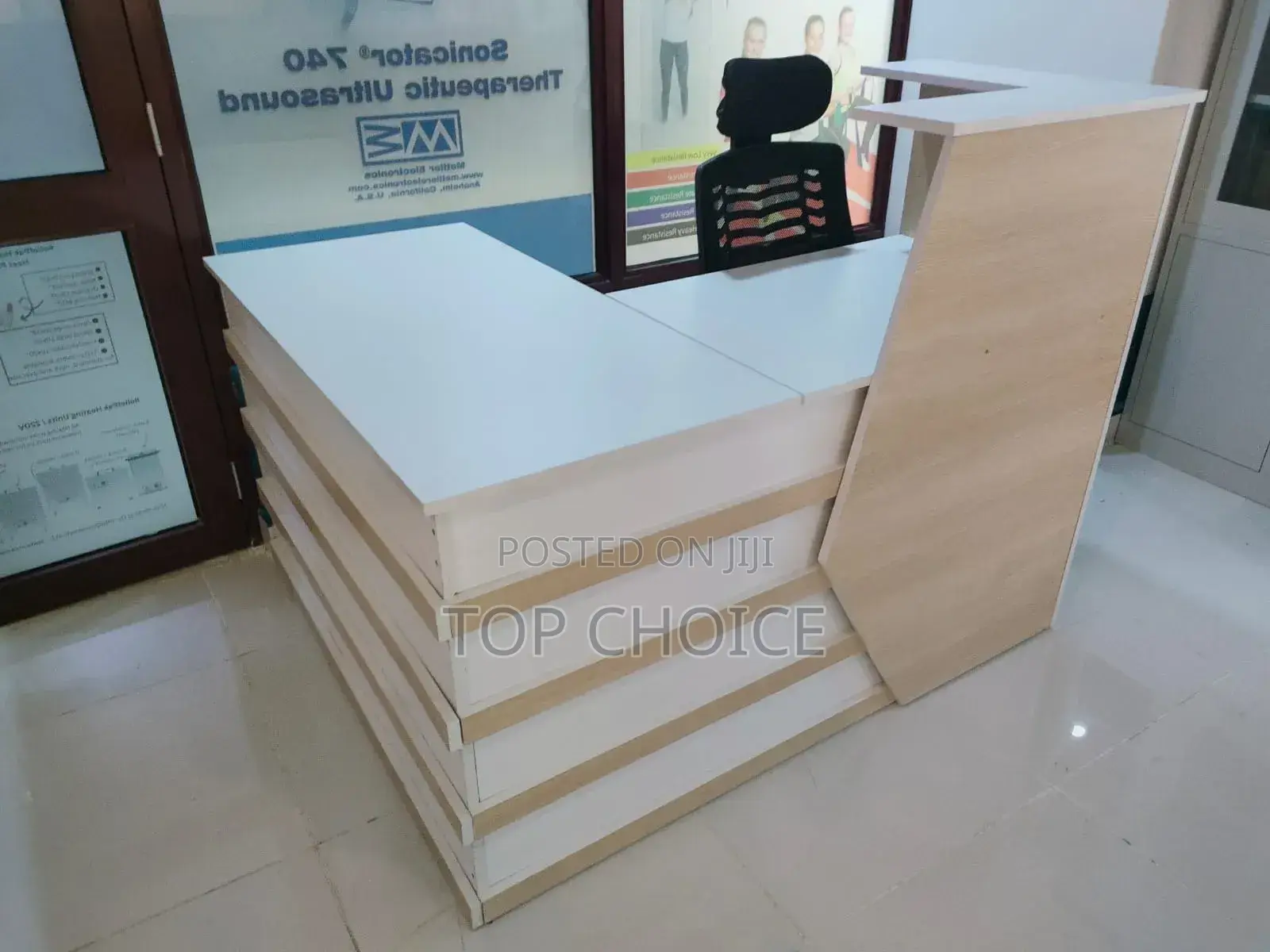 Receptionist Desk L Shaped