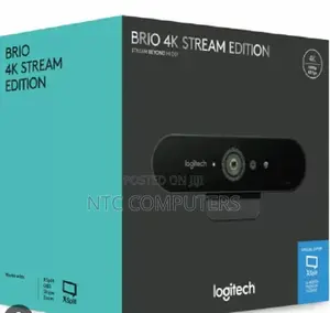 Logitech Brio Stream Edition Webcam - Black - Usb