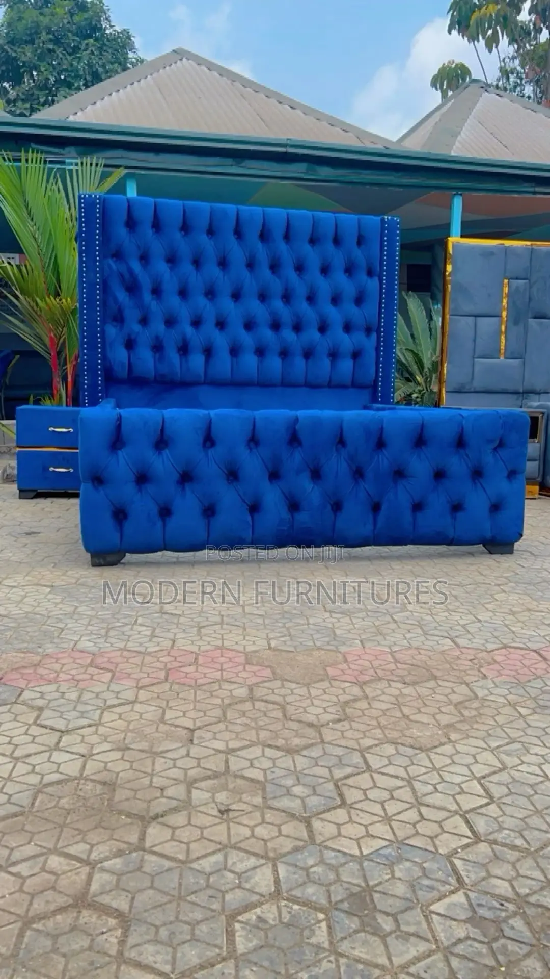 Extra-Large Headboard 5 by 6 Bed