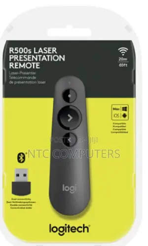 //Logitech R500s Bluetooth Presentation Remote / - Graphite