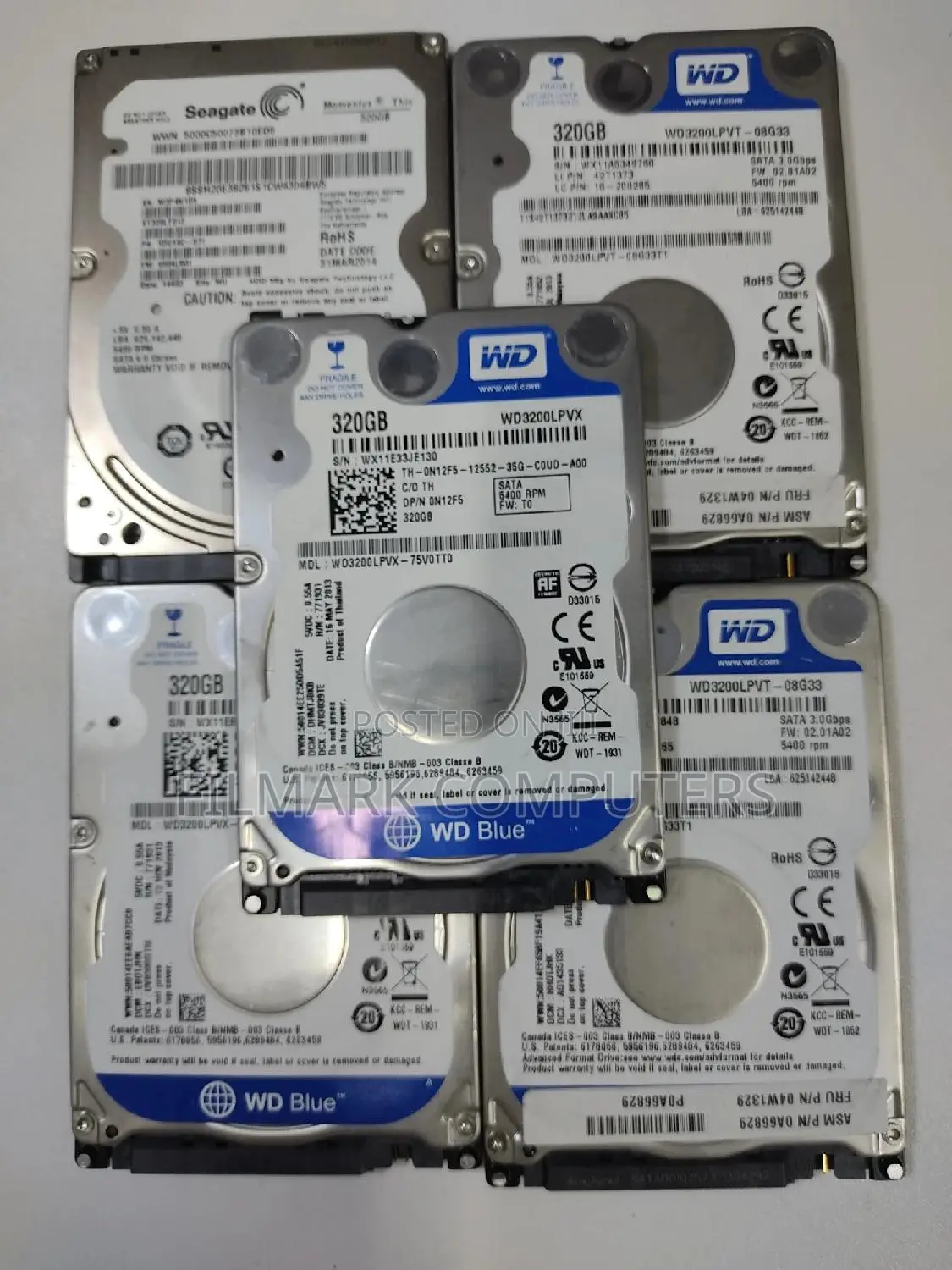 Laptop 320gb Hard Drive