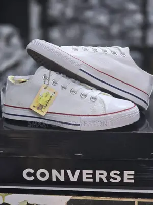 Leather Converse*White*
