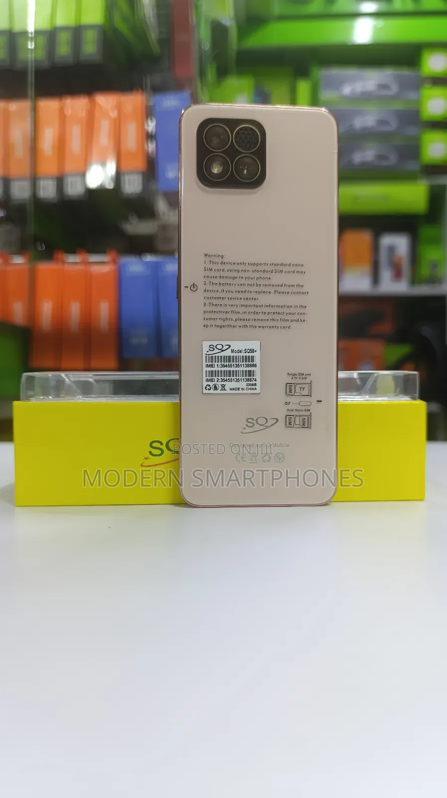 New SQ 3310s Gold