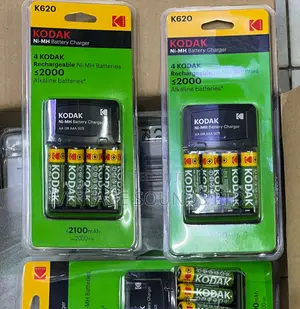 Kodak Aa Rechargeable Batteries Aa W/Charger 