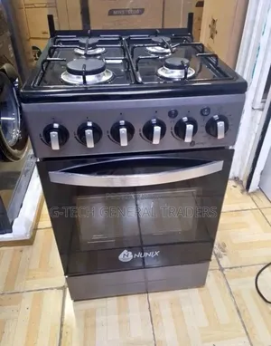 Nunix 50*55 Full Gas Free Standing Cooker With an Oven