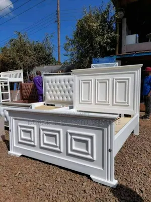 5 by 6 Wood Bed