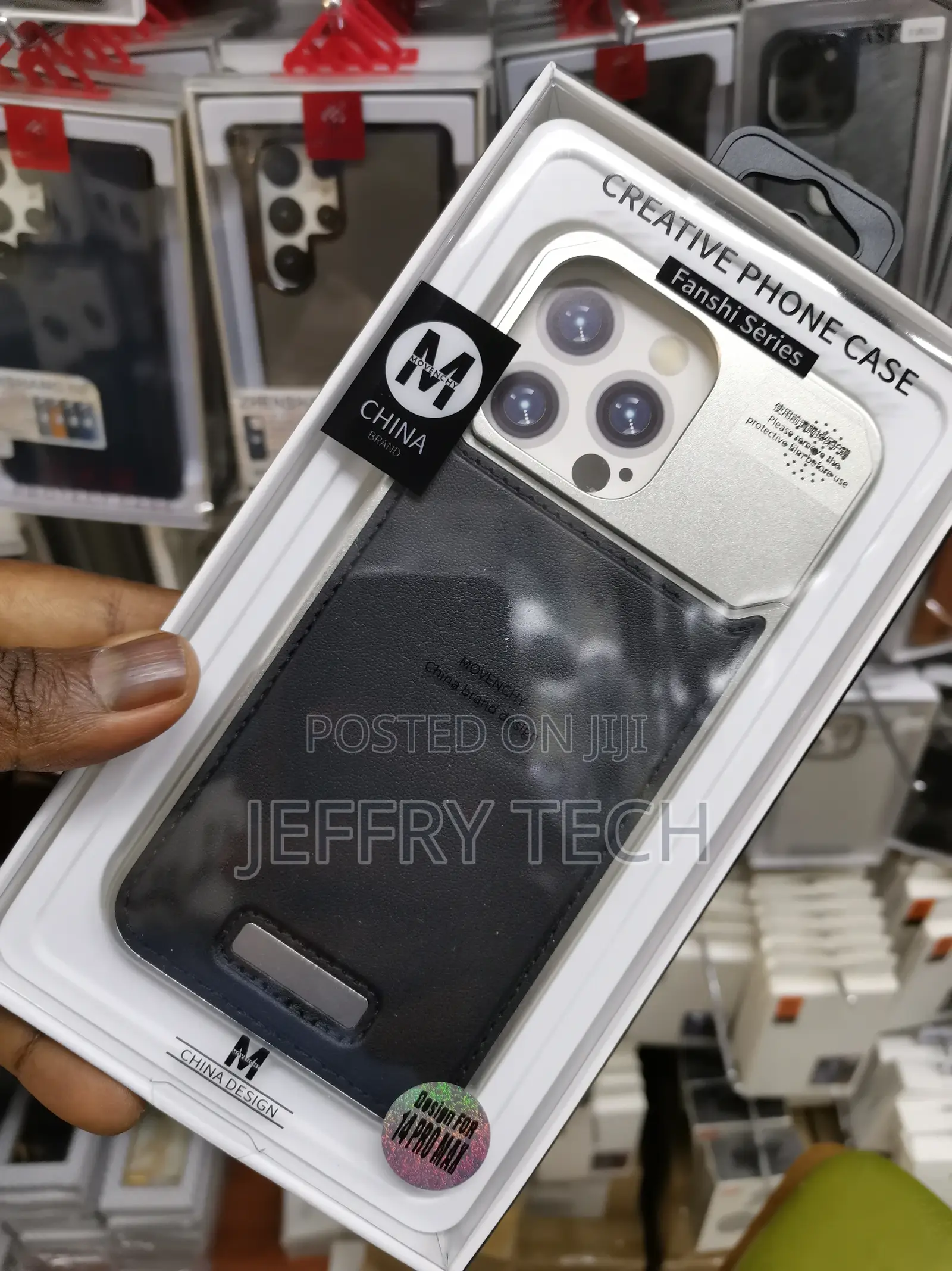 Flex Premium Metallic Leather Case iPhone 14 Pro Max