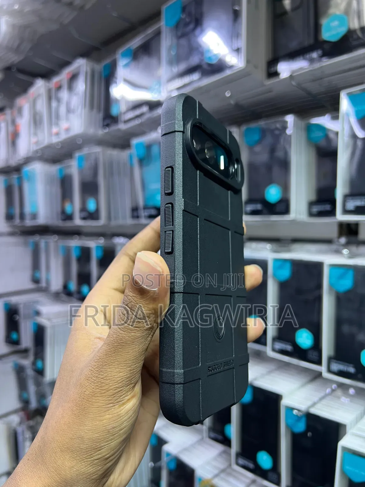 Google Pixel 9 Pro Rugged Shield Shockproof Back Cover